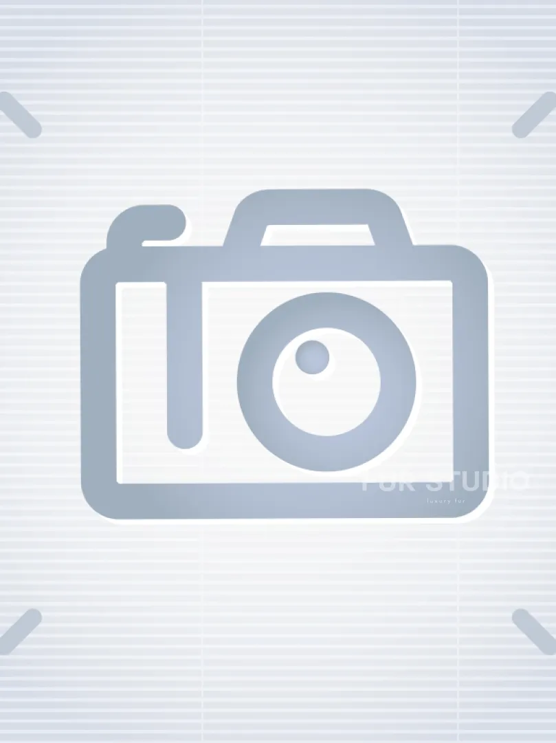 Свитер из меха норки в цвете лагуна - фото 