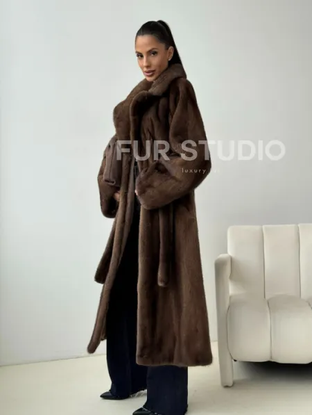 Шуба натуральная женская - фото 9