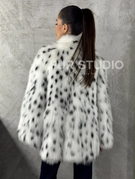 Шуба из лисы под рысь 2026 - фото 6