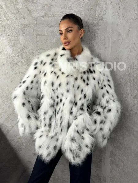 Шуба из лисы под рысь 2026 - фото 11