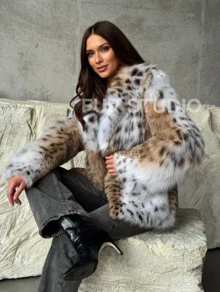 Шуба из рыси - фото 7