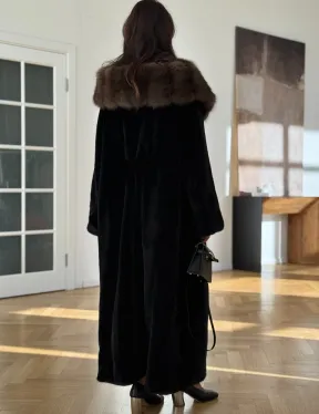 Шуба из меха норки BLACKGLAMA - фото 7