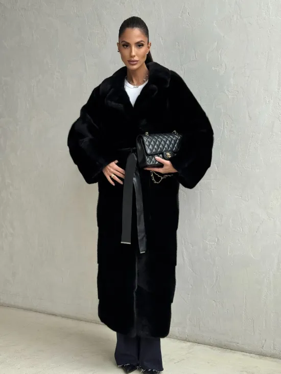 Шуба норка - паркетная раскладка - фото 10