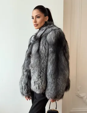 Шуба из чернобурки - фото 7
