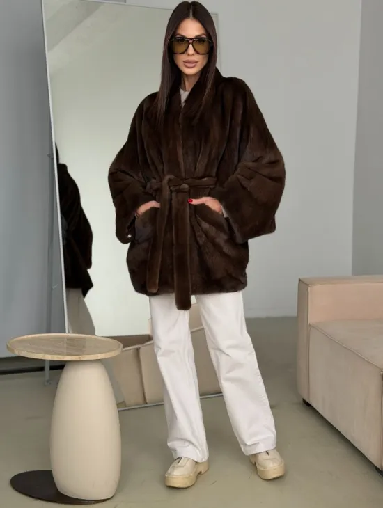 Шуба норковая 